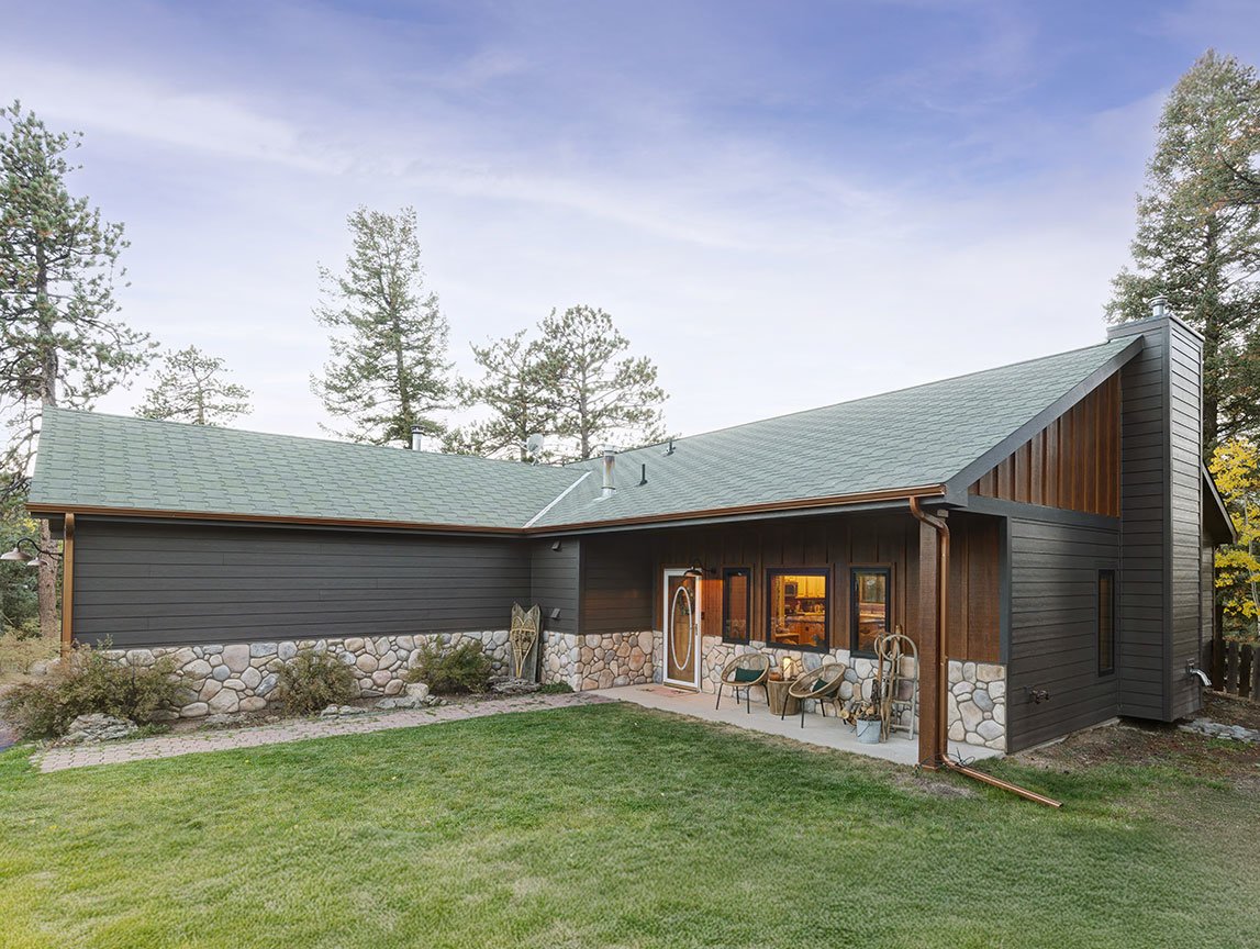 siding and window replacement after - Bailey, CO