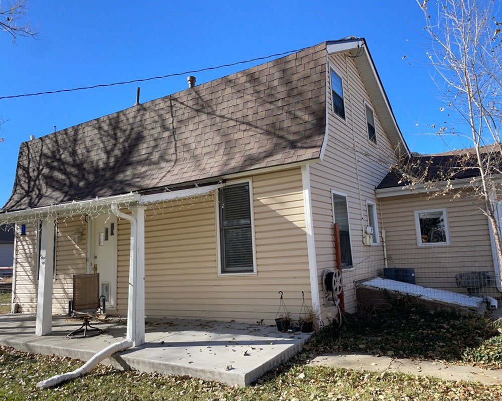 James Hardie Siding & Windows Before - Golden, CO