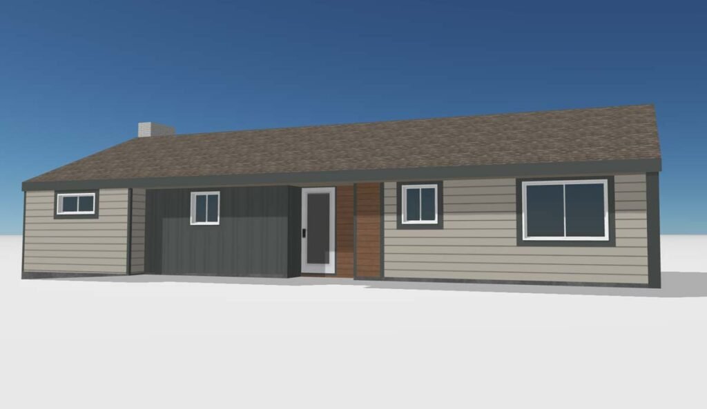 Full siding transformation solution 3d