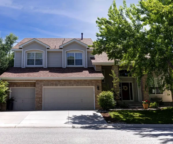 Crisp & Classic on Winterthur Way in Littleton CO with Cobblestone James Hardie Siding 1 Homestead Siding Project James Hardie Siding