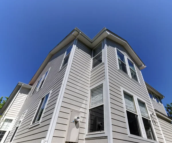 Crisp & Classic on Winterthur Way in Littleton CO with Cobblestone James Hardie Siding 3 Homestead Siding Project James Hardie Siding